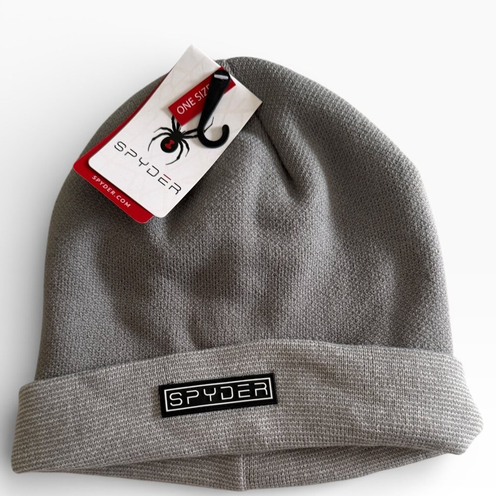 Spyder Gray Beanie BRAND NEW w/ TAG